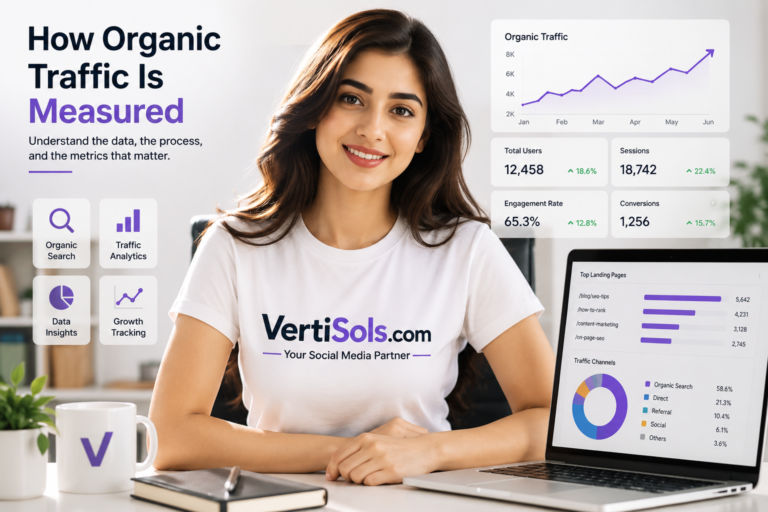 How organic Traffic is Measured - Vertisols - Best SEO Company in Lahore Pakistan