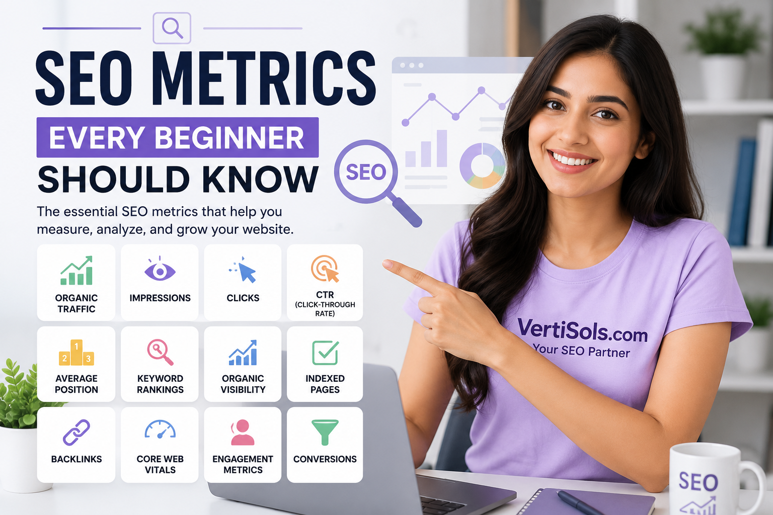 SEO Metrics Every Beginner Should Know - VertiSols.com Best SEO Agency in Lahore Pakistan