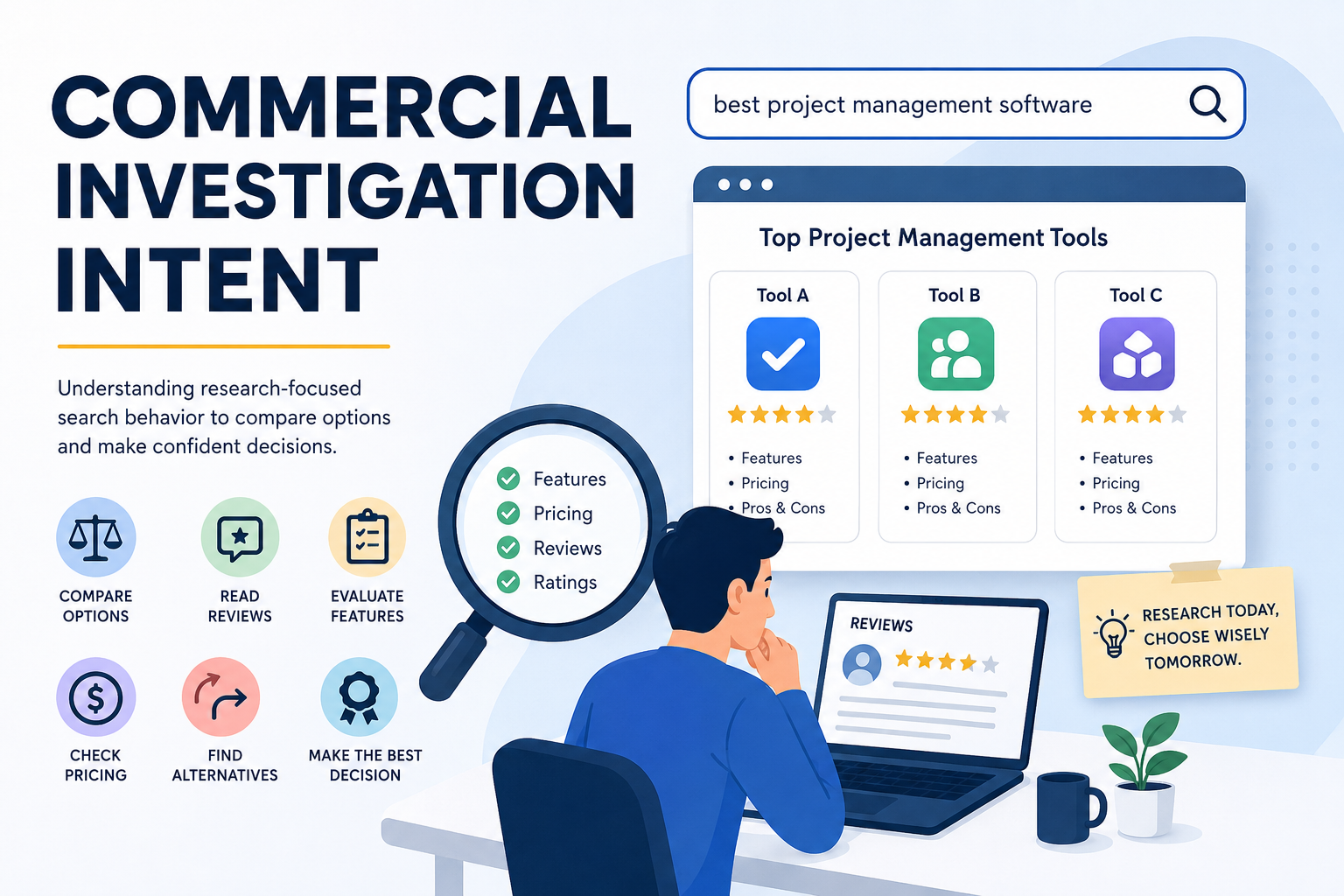 commercial investigation Intent - Vertisols.com Best SEO Agency in Lahore Pakistan