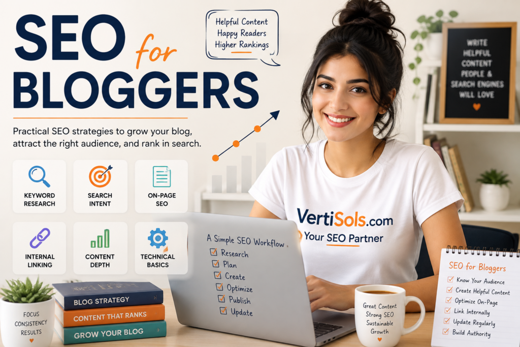 SEO for Blogger - VertiSols.com | Best SEO Company in Lahore Pakistan