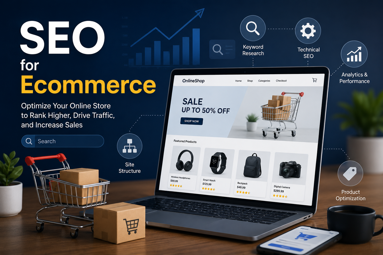 seo for ecommerce - Vertisols.com Best SEO Services Provider in Pakistan