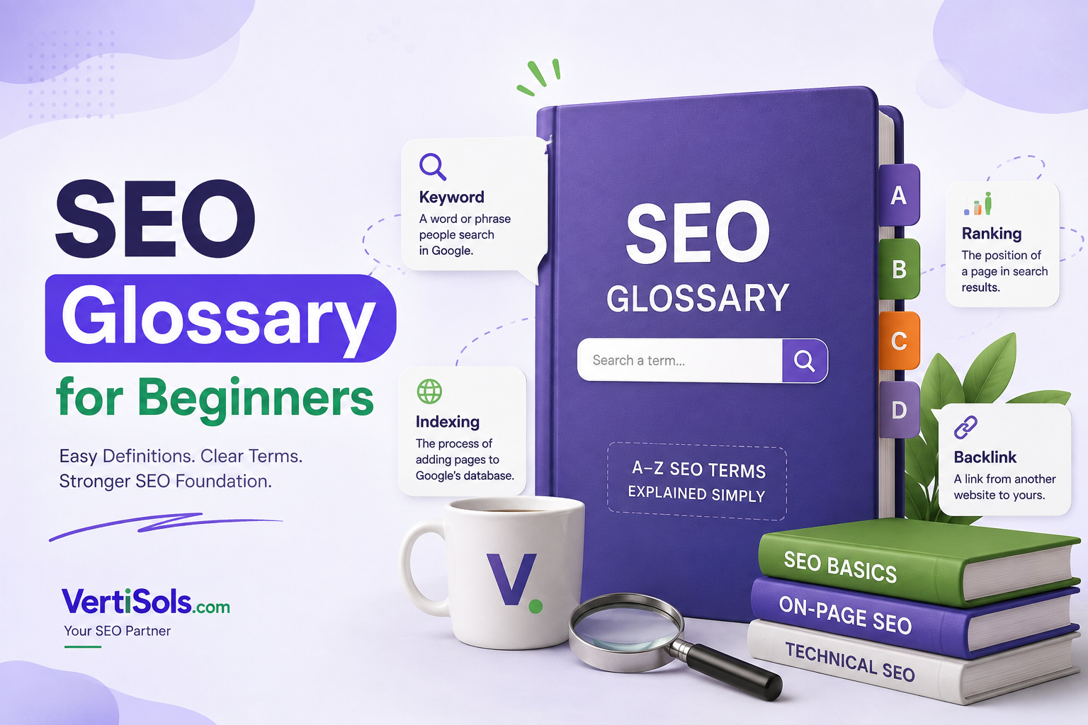 SEO glossary for beginners : VertiSols.com Best SEO Agency in Lahore Pakistan