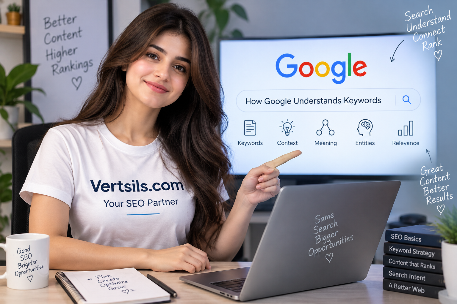 How google understands Keywords - Vertisols.com Best SEO Company in Lahore Pakistan